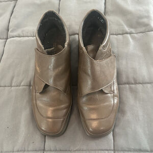 Waldlaufer Brown Leather Loafer Size 6 Women's